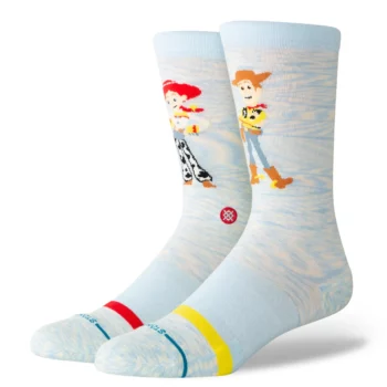 Stance Best Friends Crew Socks - Light Blue