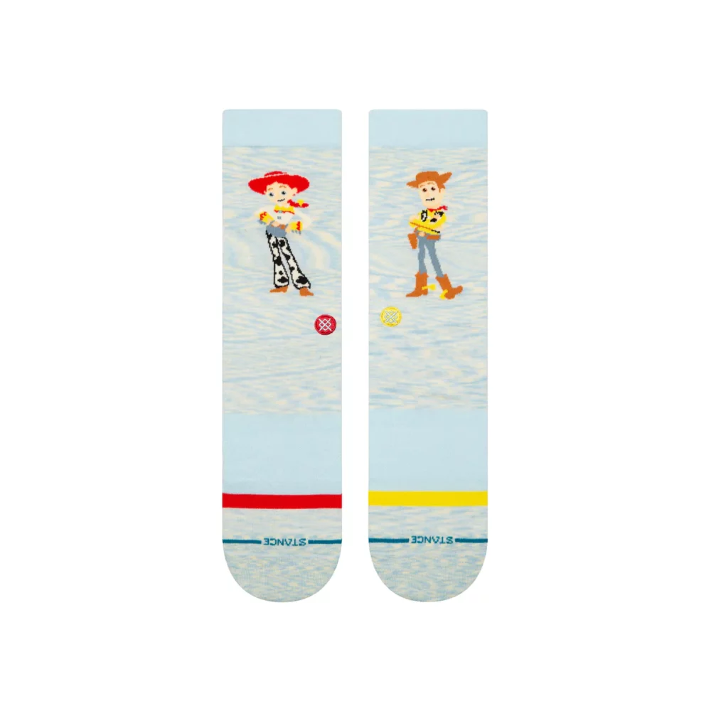 Stance Best Friends Crew Socks - Light Blue