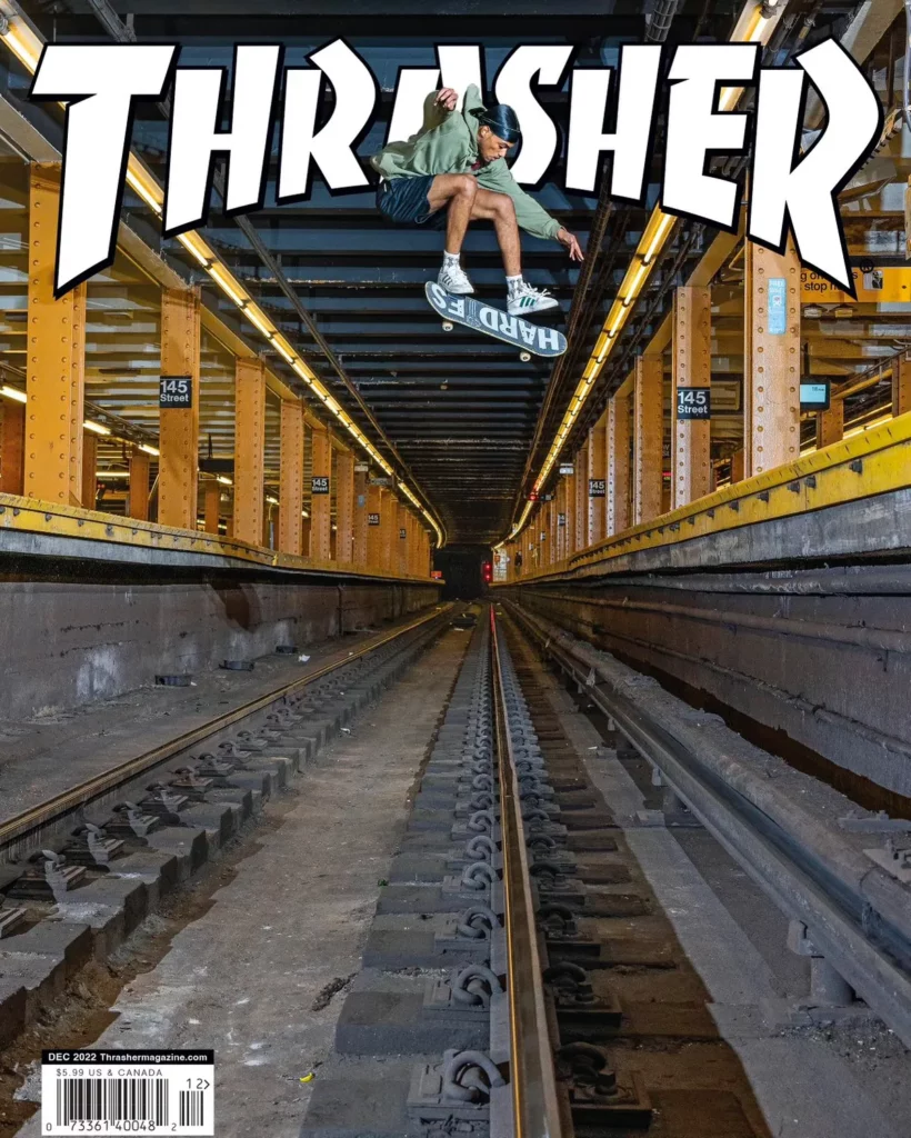 Adidas Tyshawn Subway Gap Thrasher Magazine Cover