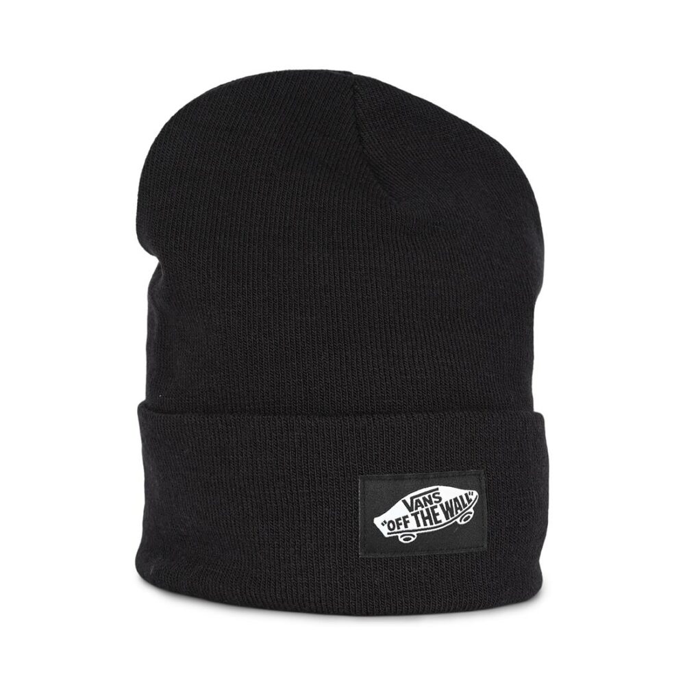Vans Classic Tall Cuff Beanie Hat - Black