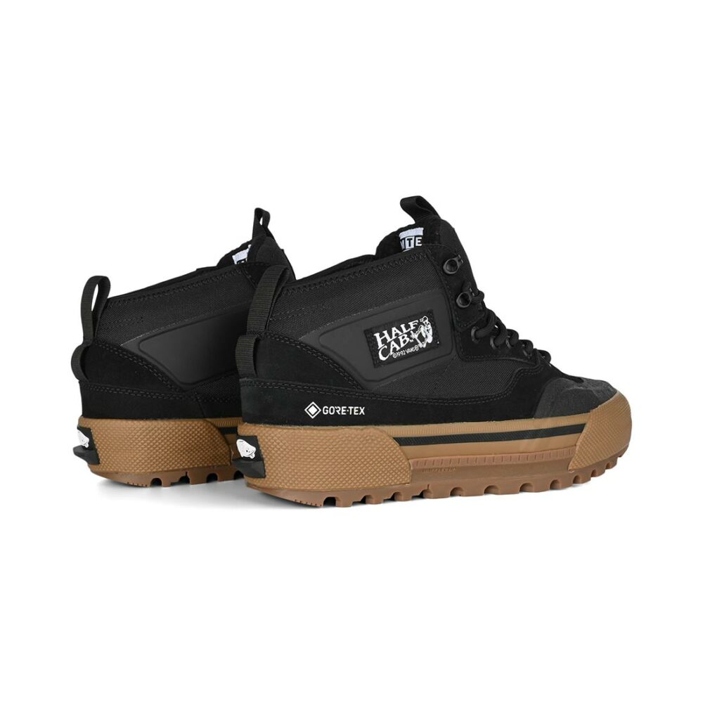 Vans Half Cab MTE Gore-Tex Winterised Skate Shoes - Black/Gum
