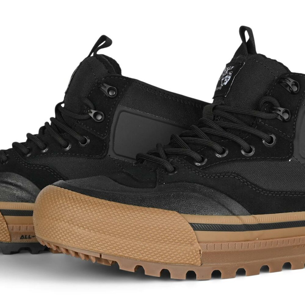 Vans Half Cab MTE Gore-Tex Winterised Skate Shoes - Black/Gum