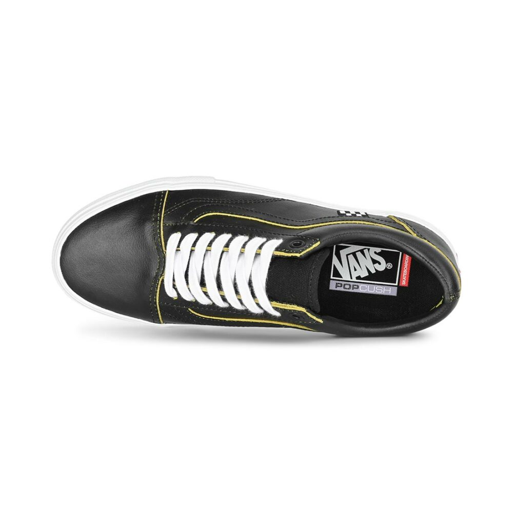 Vans Old Skool Skate Shoes - Wearaway Black/Lime