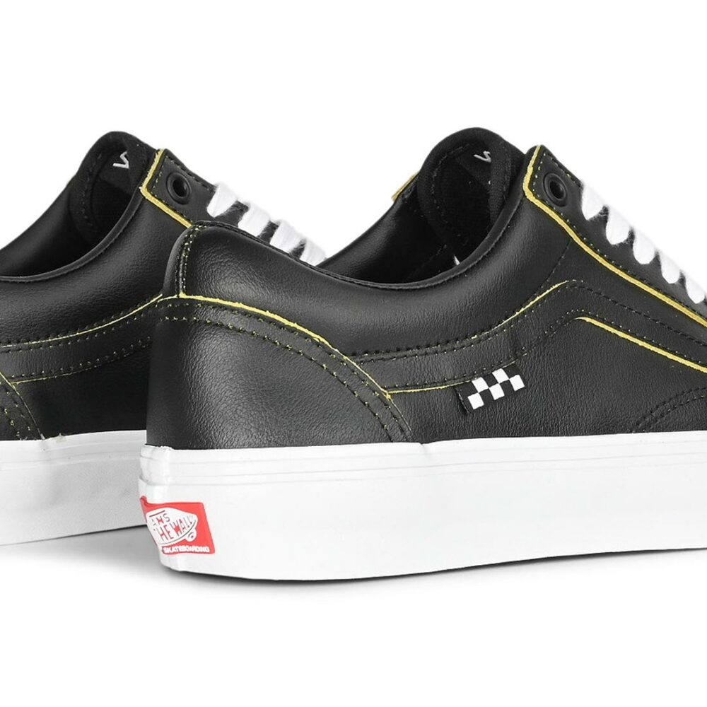 Vans Old Skool Skate Shoes - Wearaway Black/Lime