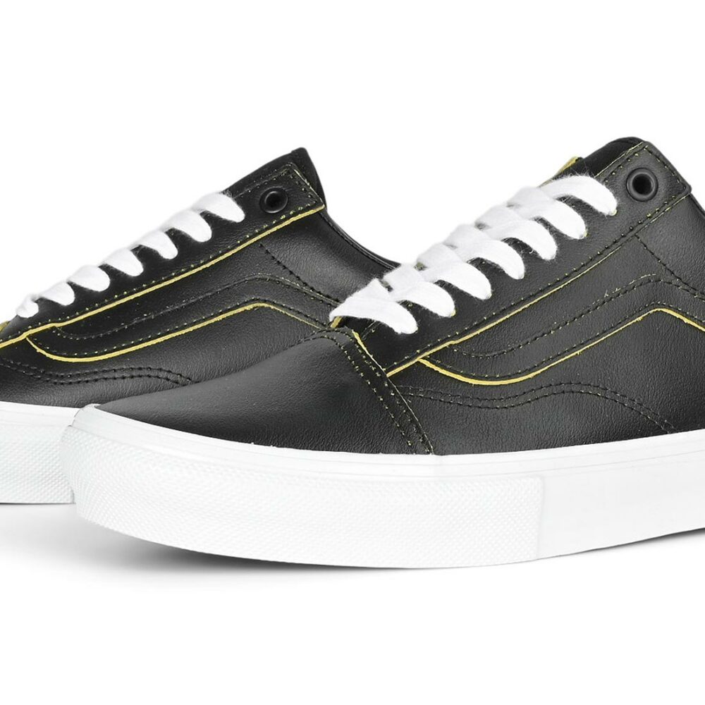 Vans Old Skool Skate Shoes - Wearaway Black/Lime