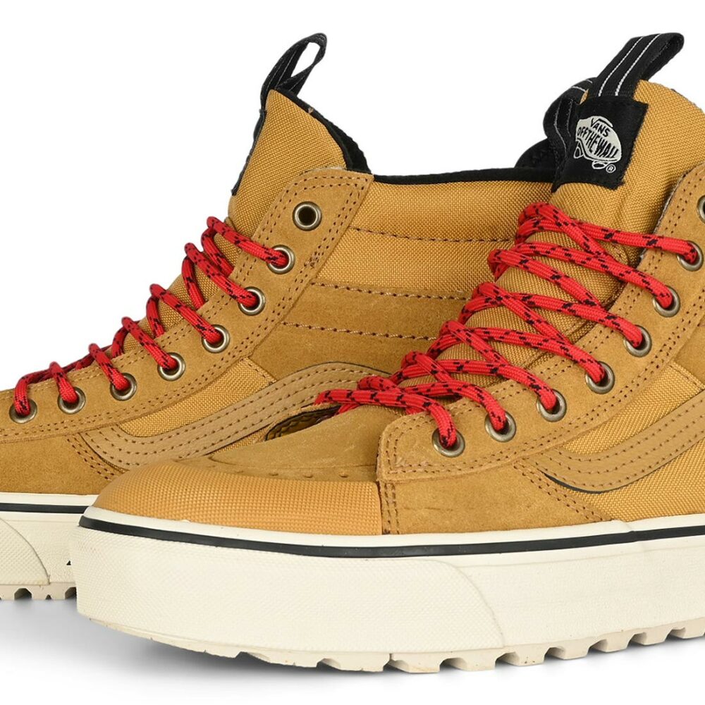 Vans Sk8-Hi MTE Winterised Skate Shoes - Tan