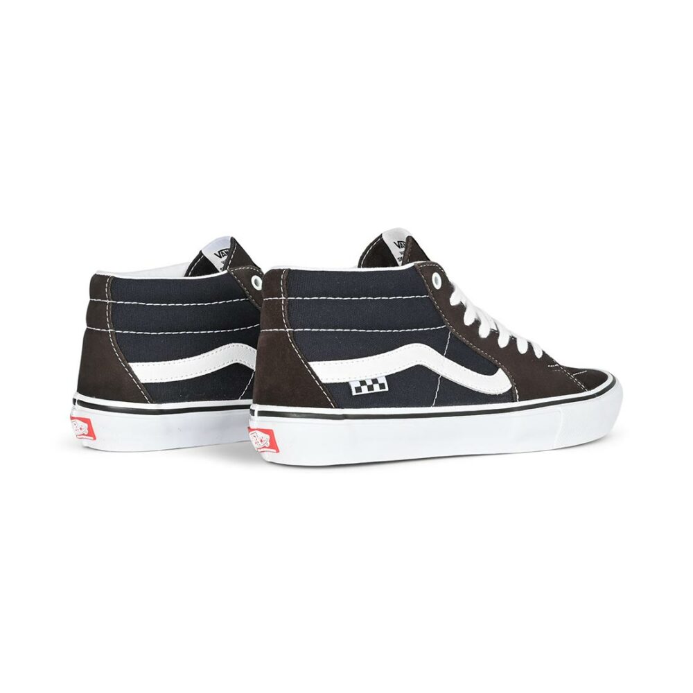 Vans Sk8-Mid Grosso Shoes - Brown/Navy