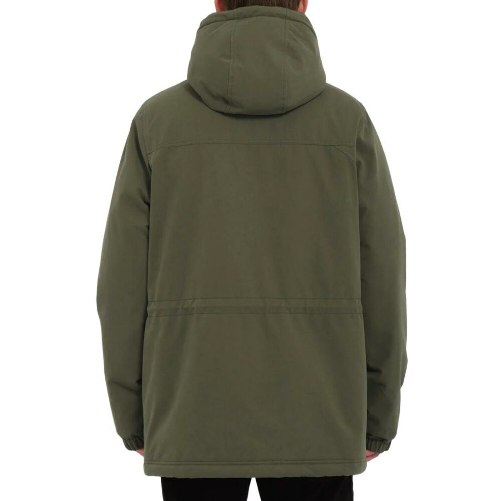 Volcom Starget 5K Parka Jacket - Dark Green