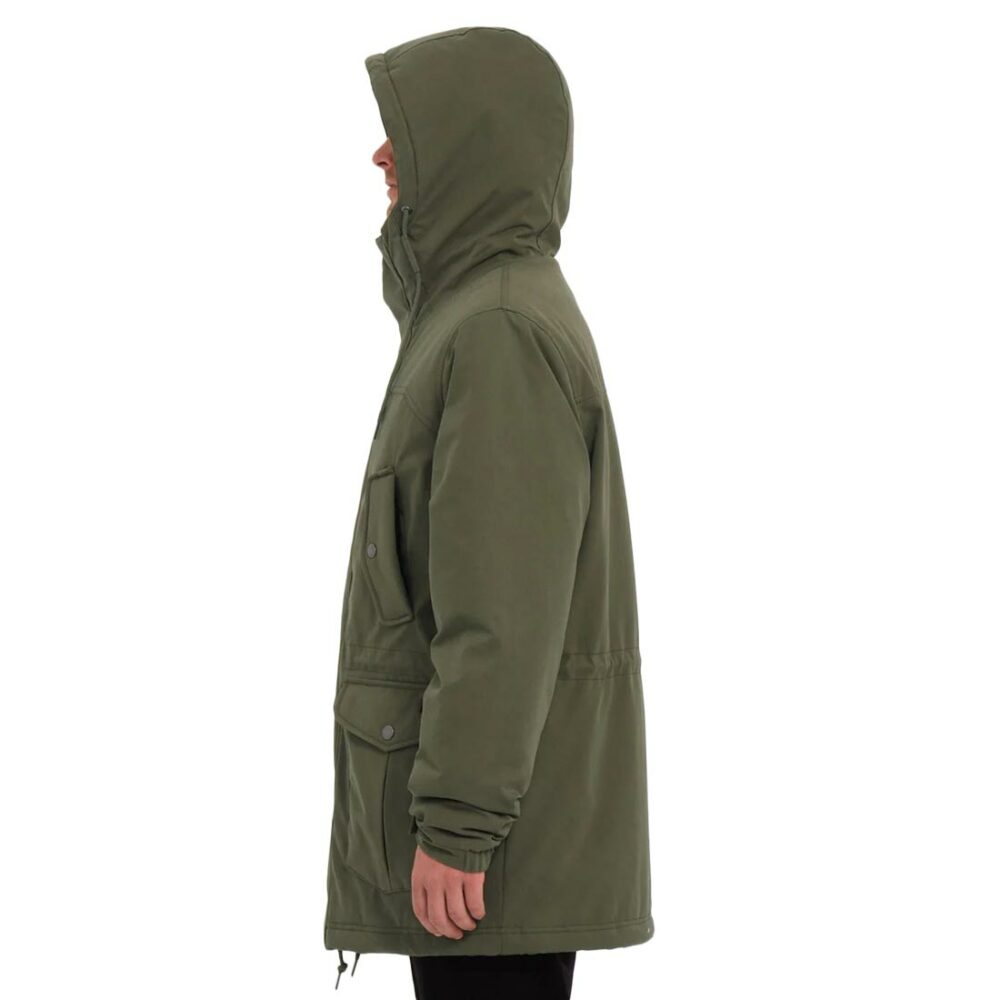 Volcom Starget 5K Parka Jacket - Dark Green