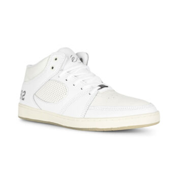 eS Accel Slim Mid Skate Shoes - White/Light Grey
