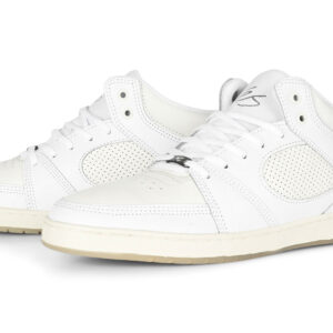eS Accel Slim Mid Skate Shoes - White/Light Grey