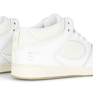 eS Accel Slim Mid Skate Shoes - White/Light Grey