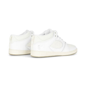 eS Accel Slim Mid Skate Shoes - White/Light Grey