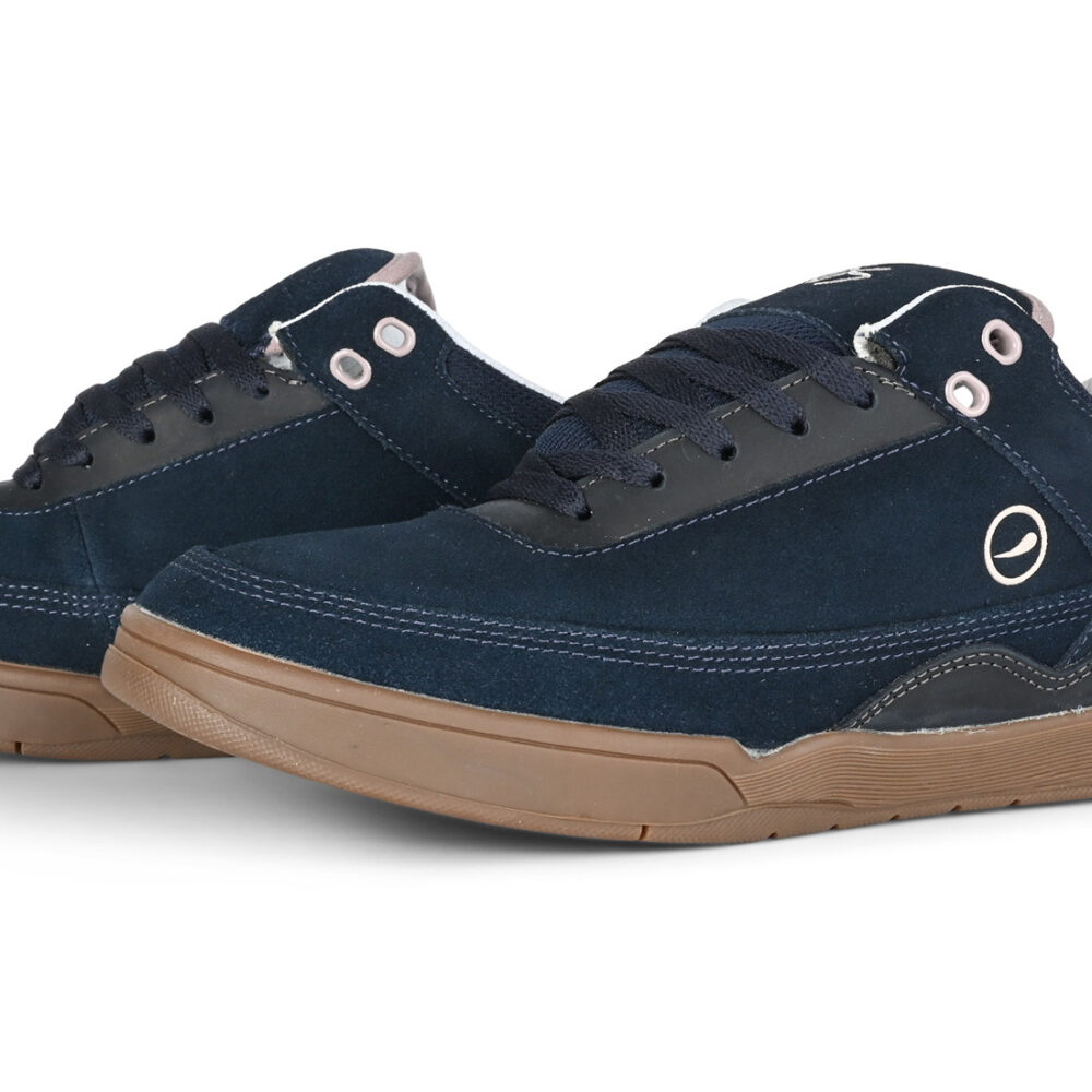 eS Stylus Mid Skate Shoes - Navy/Gum