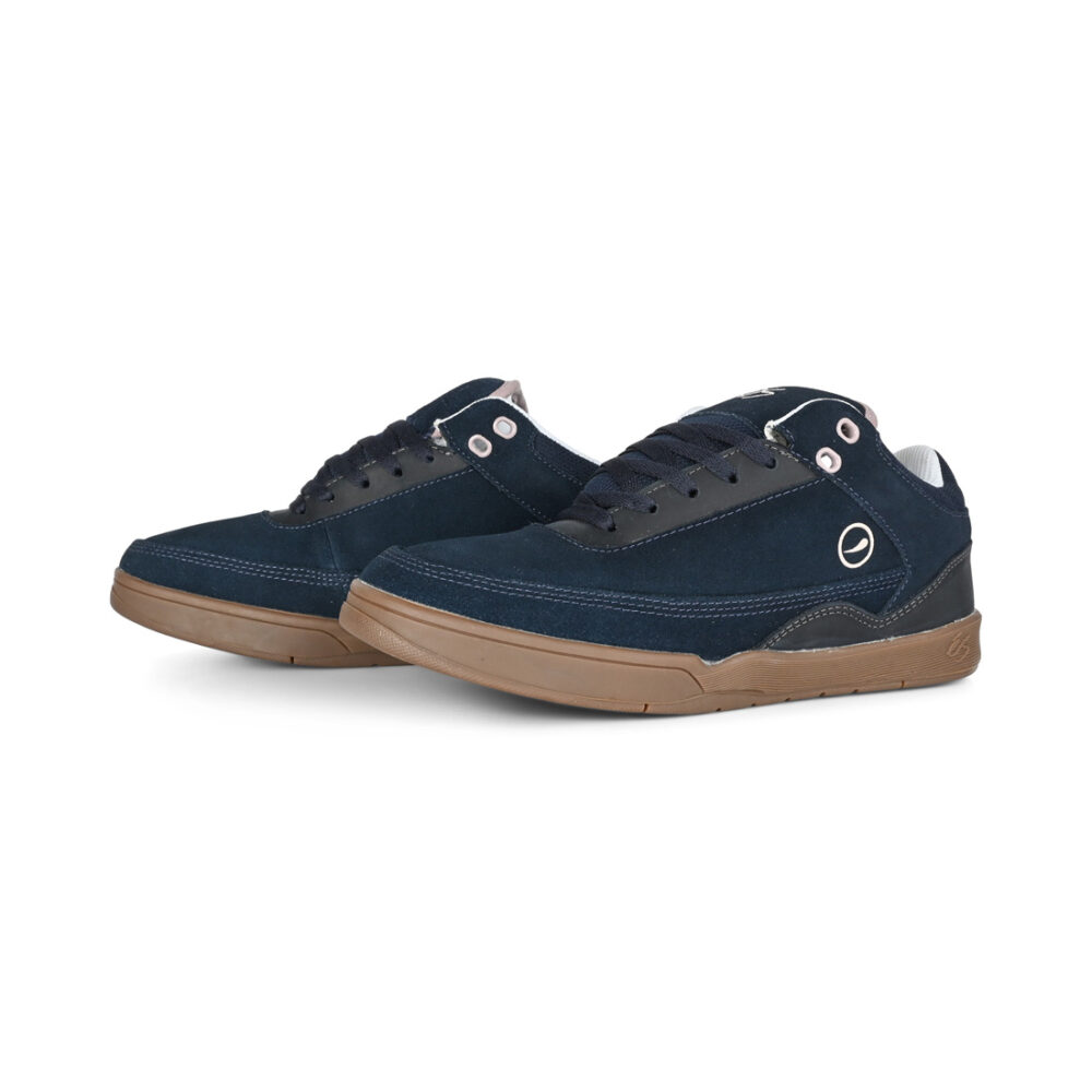 eS Stylus Mid Skate Shoes - Navy/Gum