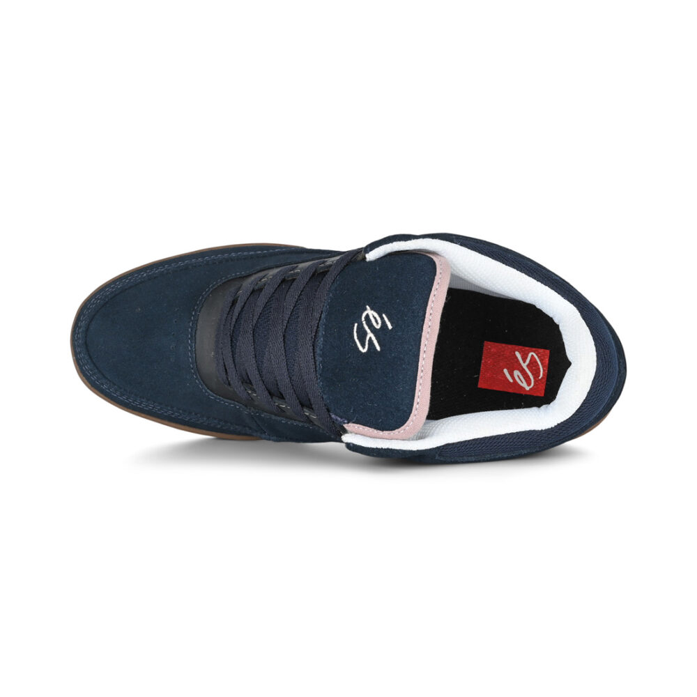 eS Stylus Mid Skate Shoes - Navy/Gum
