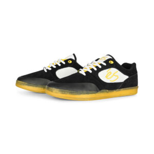 eS x Chomp On Kicks Swift 1.5 Skate Shoes - Black/White/Yellow