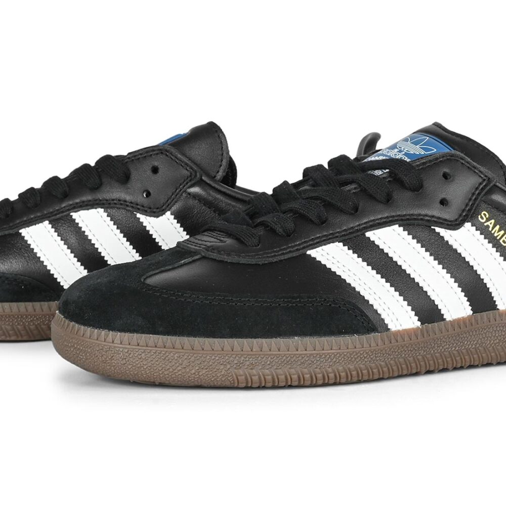 Adidas Samba ADV Skate Shoes - Core Black/White/Gum