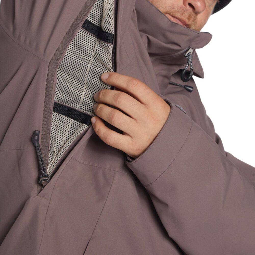 DC Basis 30K Technical Snow Jacket - Plum Truffle