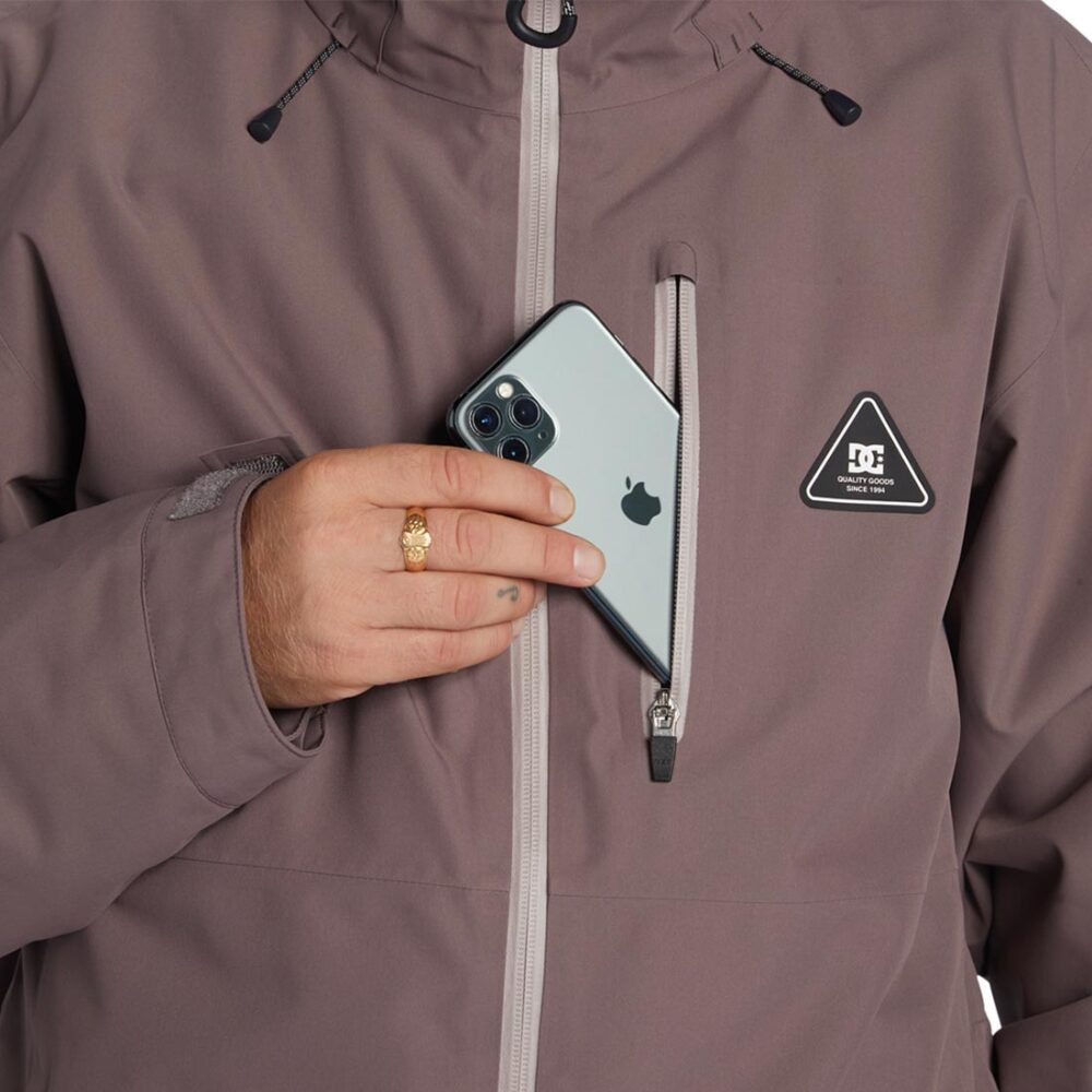 DC Basis 30K Technical Snow Jacket - Plum Truffle