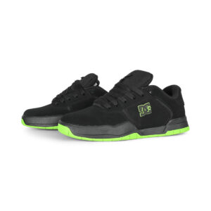 DC Central Skate Shoes - Black/Lime Green