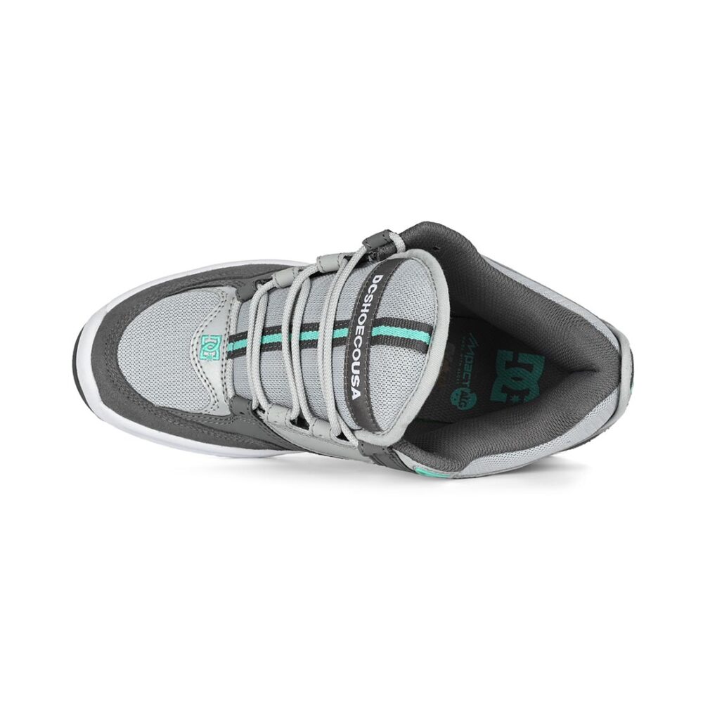 DC Kalynx Zero Skate Shoes - Grey/Grey/Grey