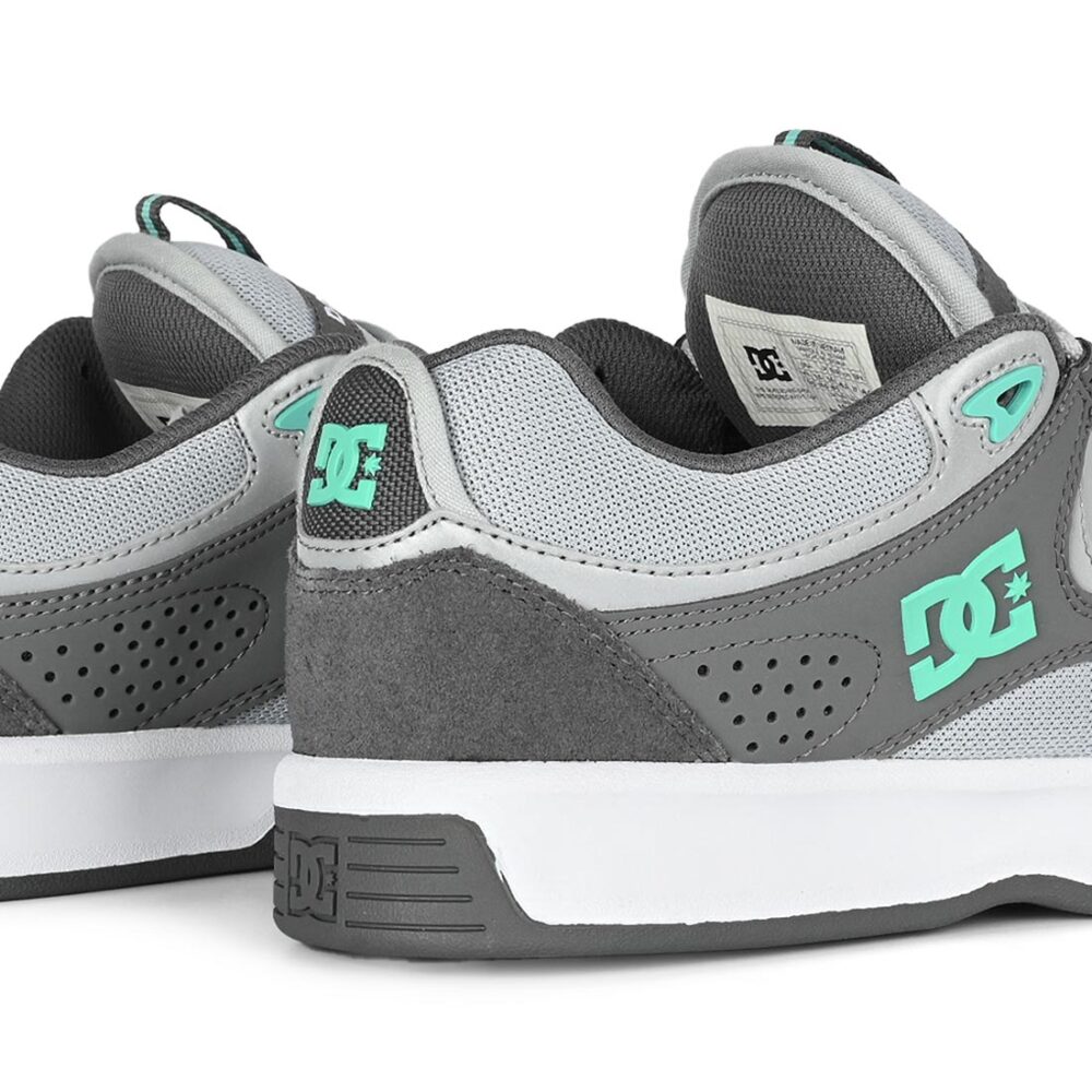 DC Kalynx Zero Skate Shoes - Grey/Grey/Grey