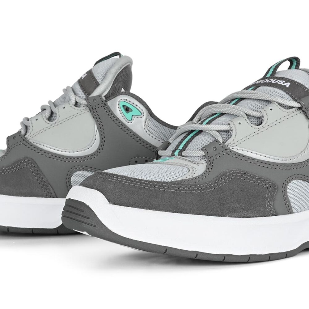 DC Kalynx Zero Skate Shoes - Grey/Grey/Grey