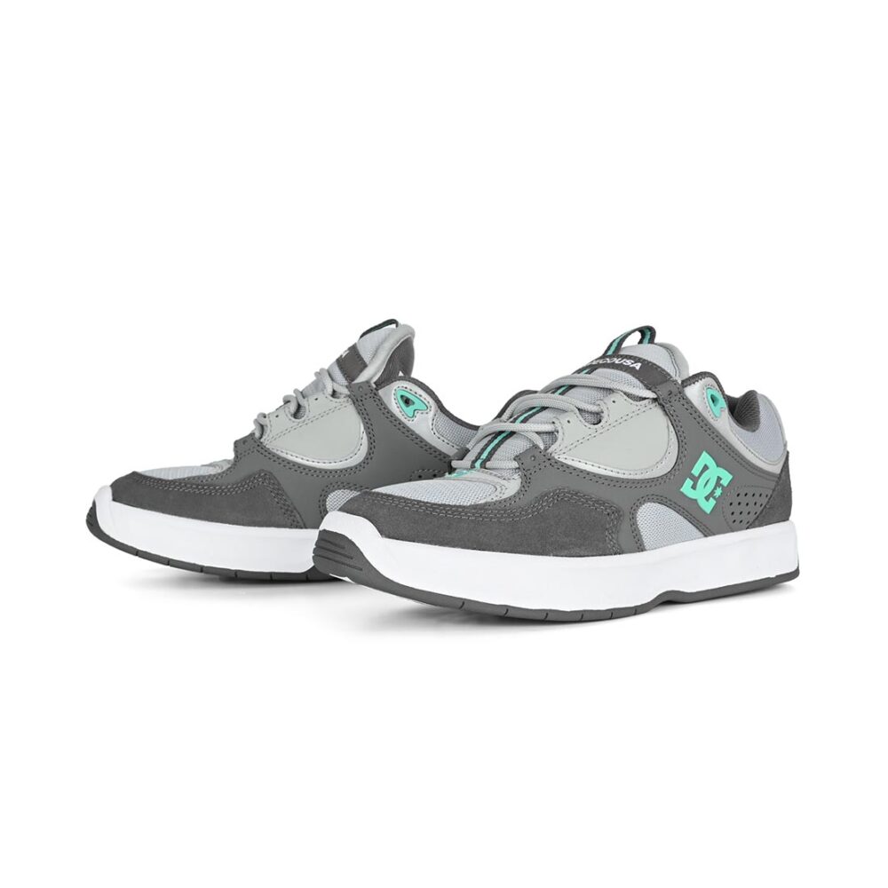 DC Kalynx Zero Skate Shoes - Grey/Grey/Grey