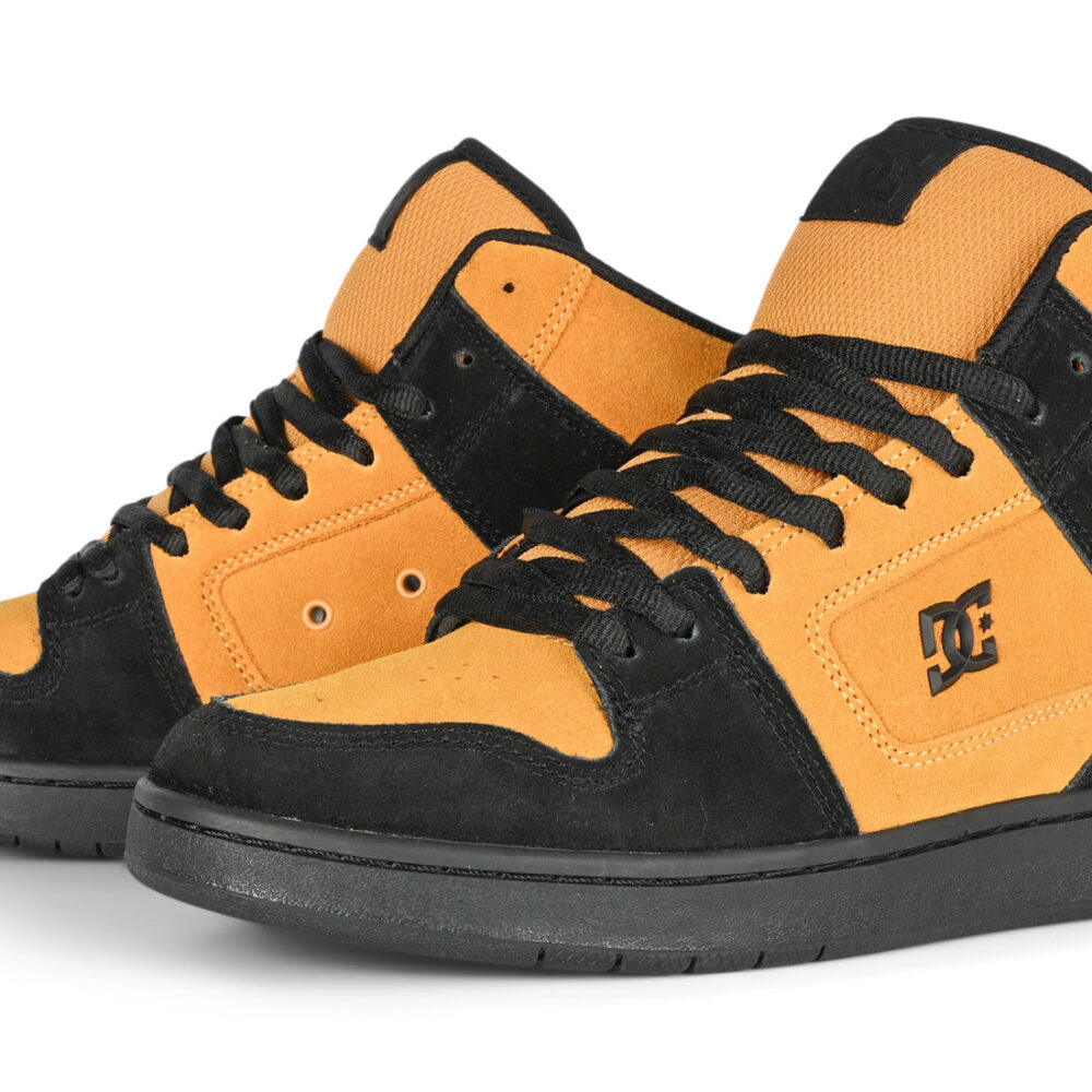 DC Manteca 4 High-Top Skate Shoes - Black/Black/Brown