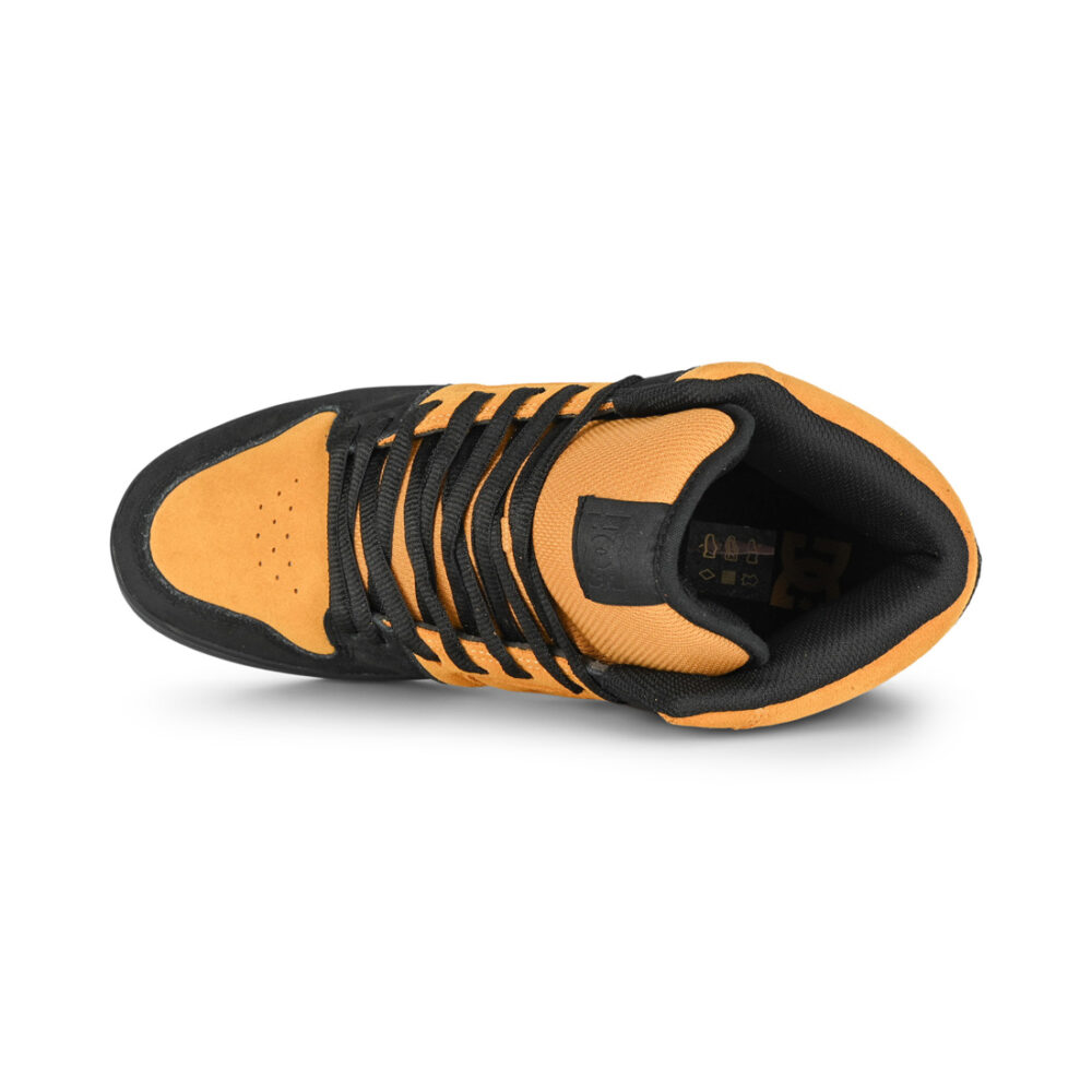 DC Manteca 4 High-Top Skate Shoes - Black/Black/Brown