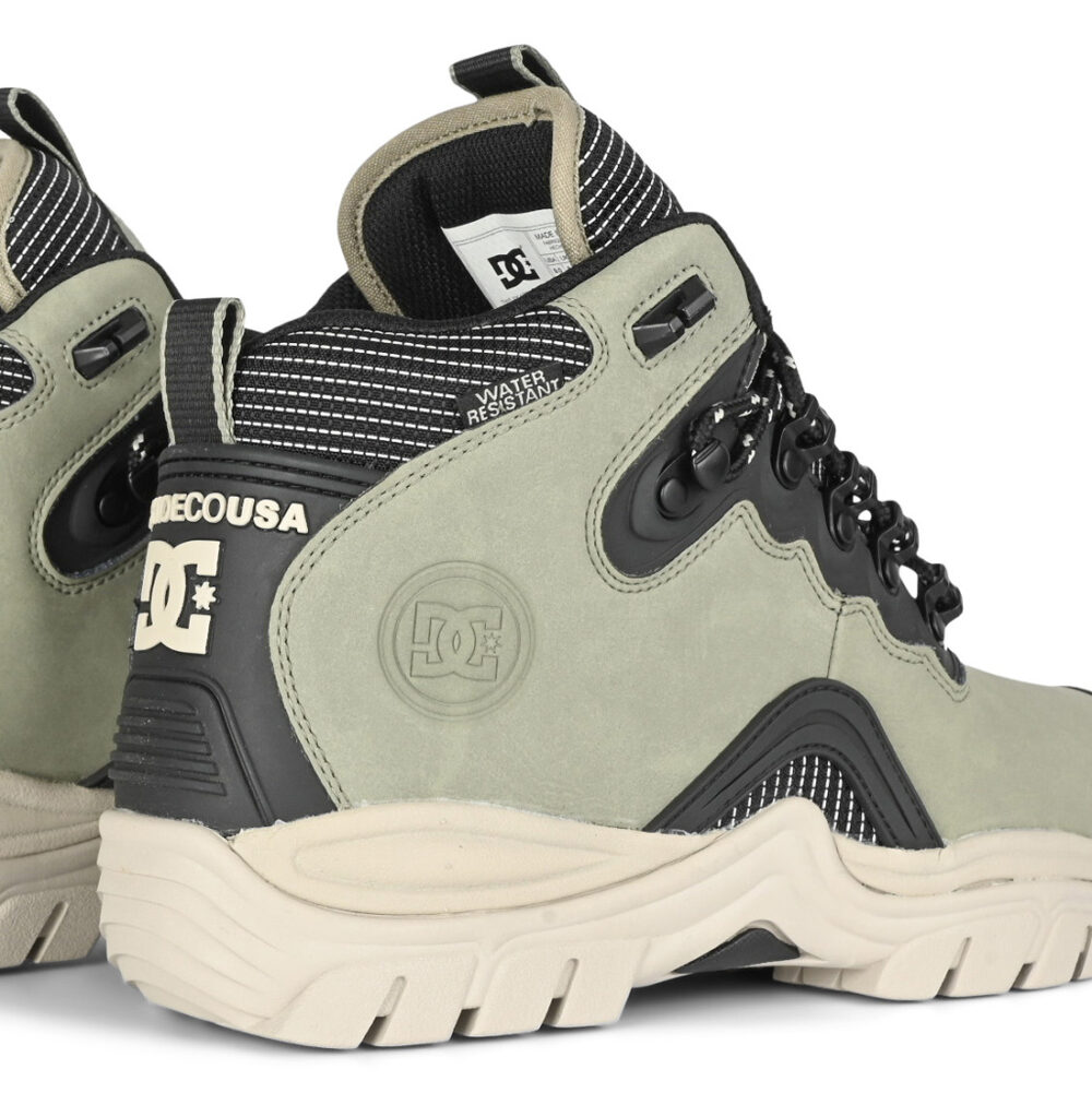 DC Navigator Lace Up Winter Boot - Green/Olive