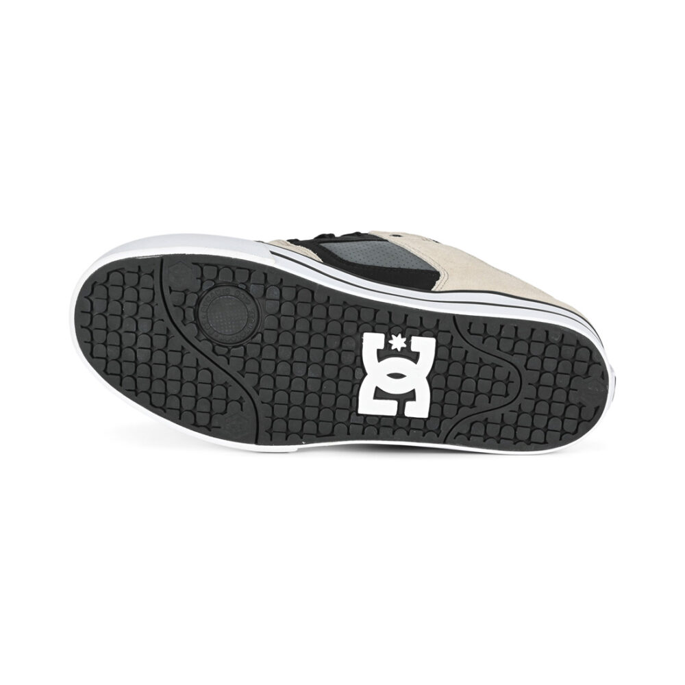 DC Pure Skate Shoes - Black/Grey/Brown