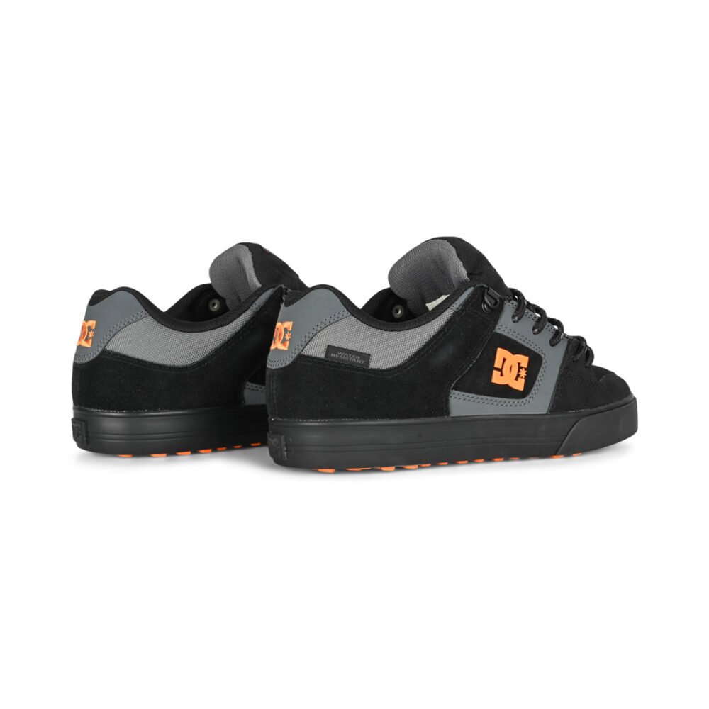 DC Pure WNT Winterised Skate Shoes - Grey/Black/Orange
