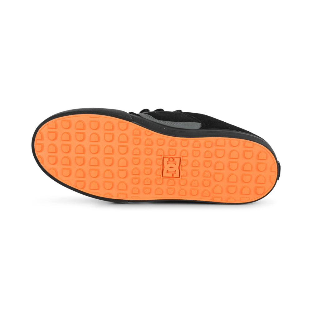 DC Pure WNT Winterised Skate Shoes - Grey/Black/Orange