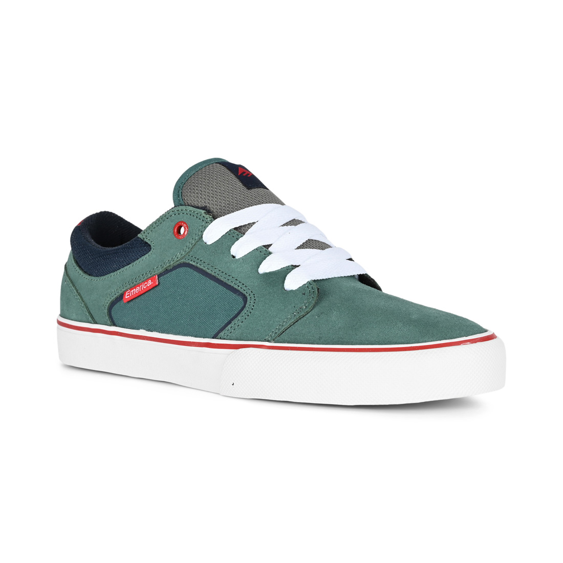 Emerica Cadence Skate Shoes Green Blue Supereight