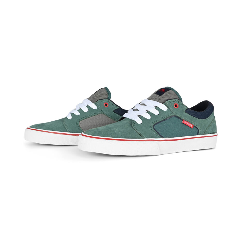 Emerica Cadence Skate Shoes - Green/Blue