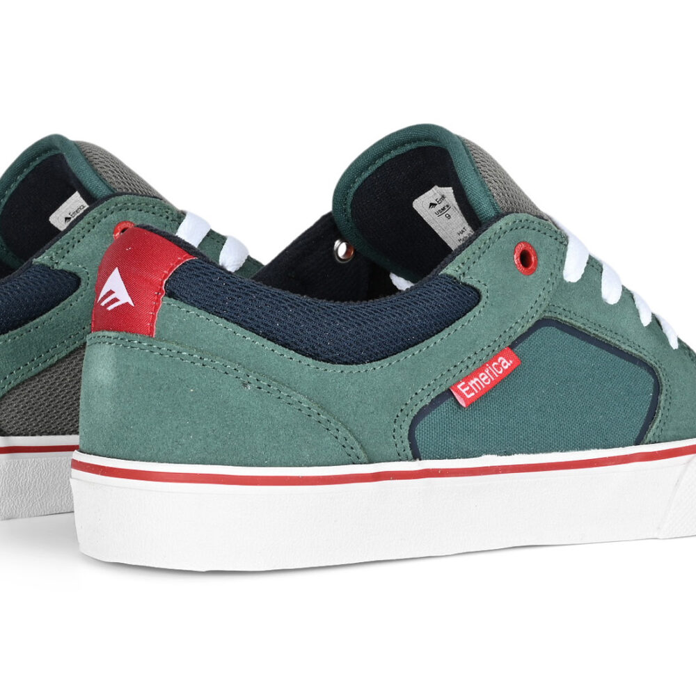 Emerica Cadence Skate Shoes - Green/Blue