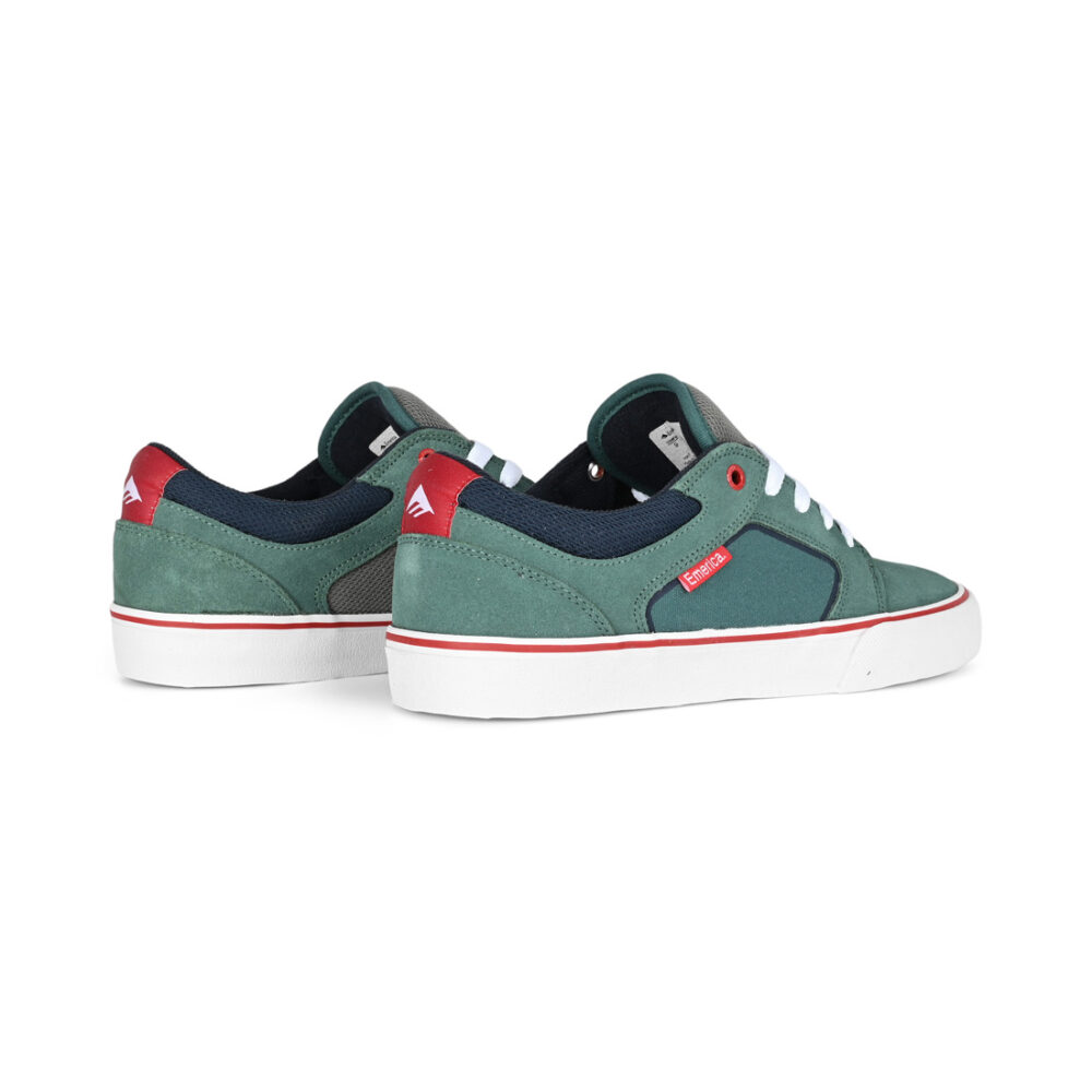 Emerica Cadence Skate Shoes - Green/Blue