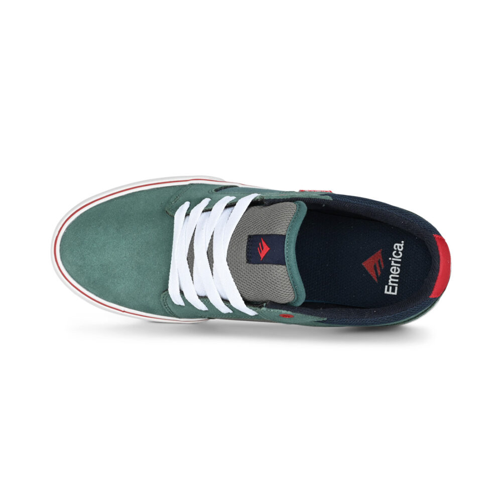 Emerica Cadence Skate Shoes - Green/Blue