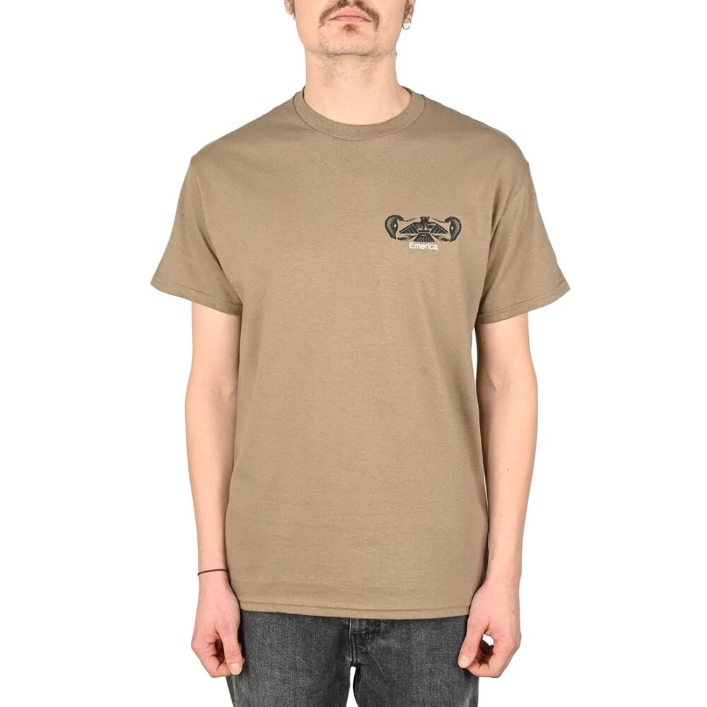 Emerica Jess Medgett S/S T-Shirt - Brown