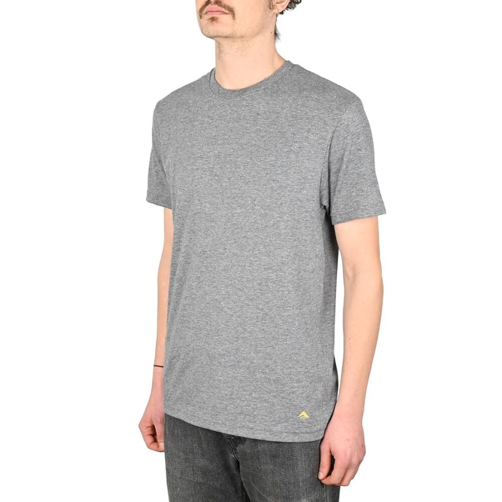 Emerica Micro Triangle S/S T-Shirt - Charcoal Heather