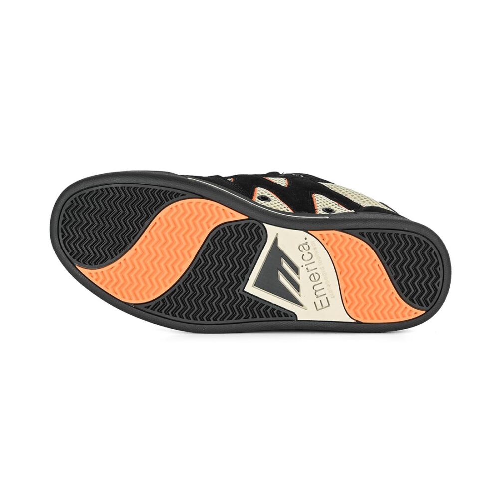 Emerica OG-1 Skate Shoes - Black/Tan/Orange