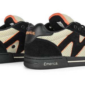 Emerica OG-1 Skate Shoes - Black/Tan/Orange