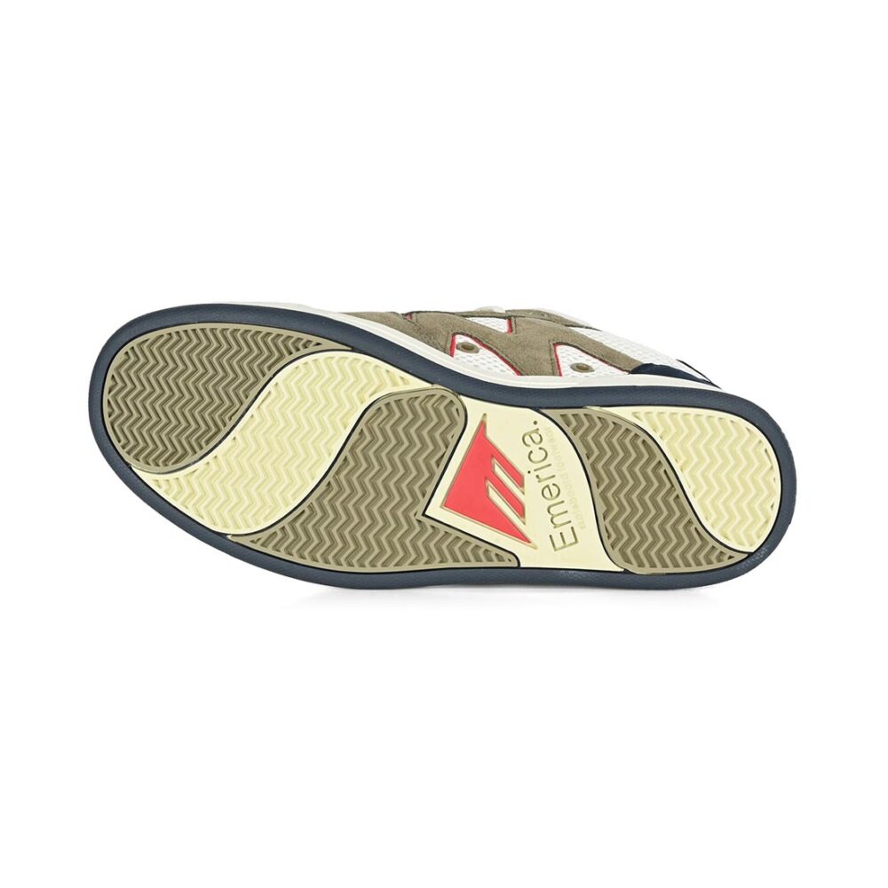 Emerica OG-1 Skate Shoes - Olive/Tan