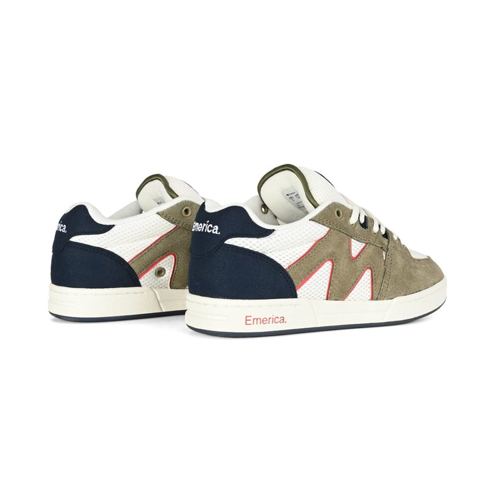 Emerica OG-1 Skate Shoes - Olive/Tan