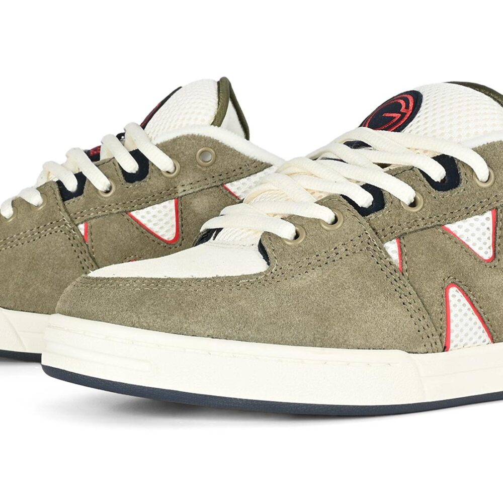 Emerica OG-1 Skate Shoes - Olive/Tan