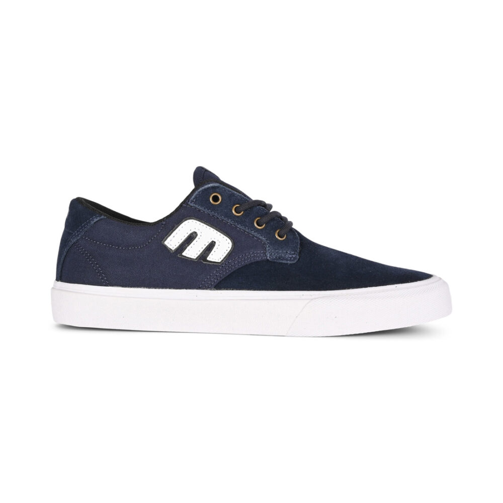 Etnies Barge Plus Skate Shoes - Navy