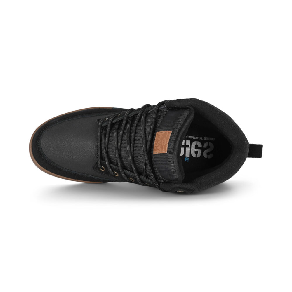 Etnies Dunbar HTW Winterised Skate Shoes - Black/Gum