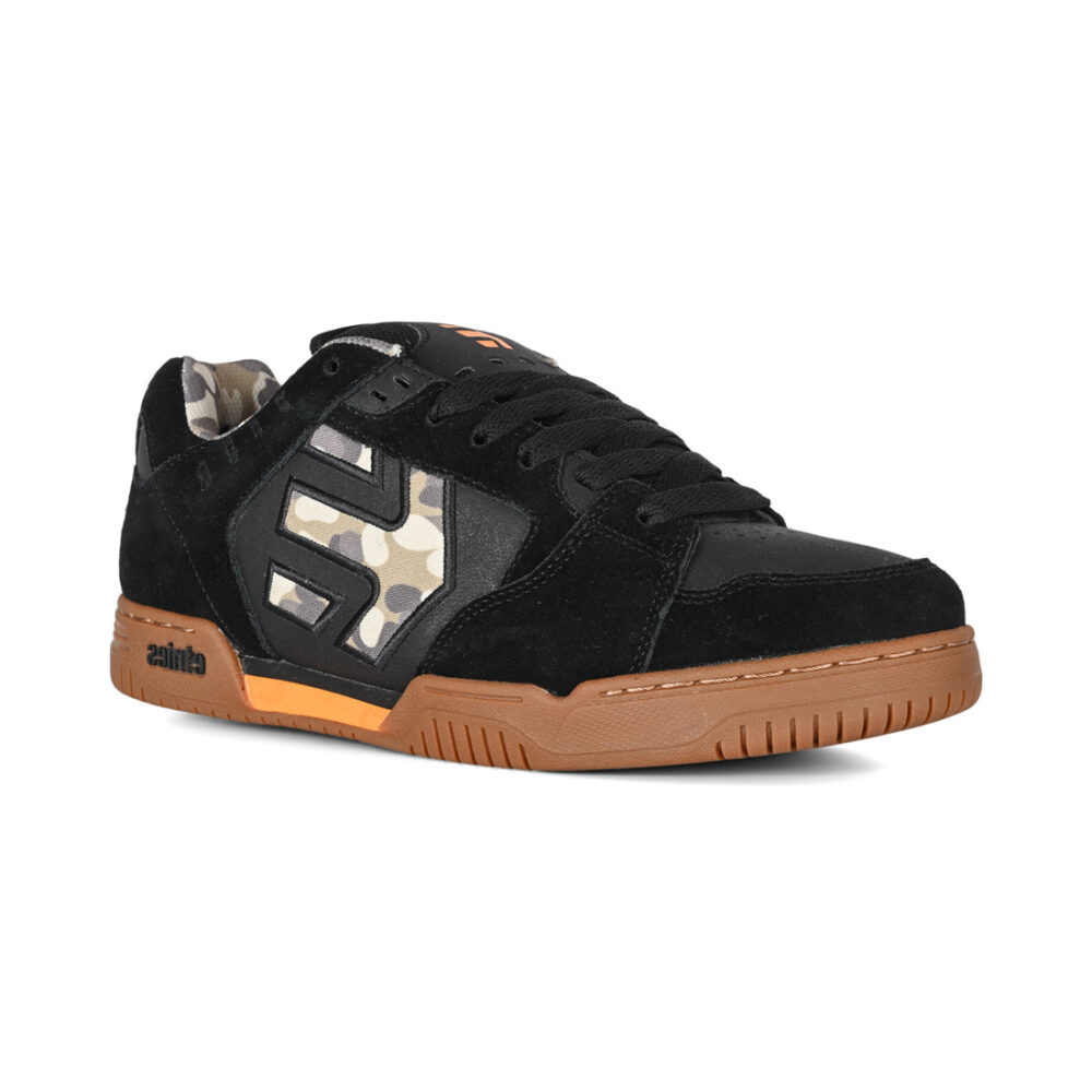 Etnies Faze Skate Shoes - Black/Green/Gum